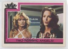 1977 O-Pee-Chee Charlie's Angels Bilingual Back Two terrific angels #32 0f9x picture