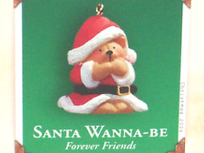Hallmark 2004 Forever Friends - Santa Wanna-Be 1st - Miniature - NIB picture