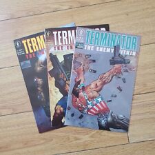 VTG 1992 The Terminator: The Enemy Within #1,#2,#4 DARK HORSE COMICS picture