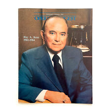 Rare MCDONALD'S OPERATOR DIGEST Feb 1984 Ray Kroc (1902-1984) Memorial Issue picture