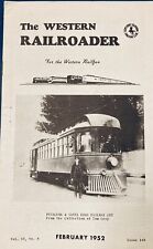Western Railroader #148-Feb. 1952-Petaluma & Santa Rosa Railway,more picture