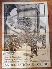 WW1 poster - For Triumph subscribe to the National Loan - SEM - 1918 picture