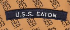 USN Navy United States Ship U.S.S. EATON Tab 3.75