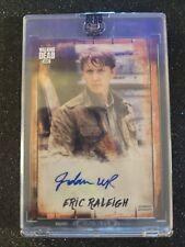 Jordan Woods-Robinson as ERIC RALEIGH 2018 TOPPS THE WALKING DEAD AUTO #D 20/50 picture