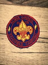 Boy Scouts-  1958 Aloha Council - Schofield Camporal patch picture