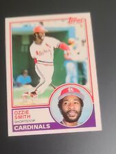 Ozzie Smith 1983 Topps picture