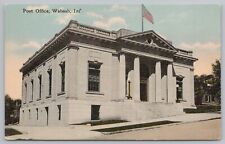 State View~US Post Office Wabash Indiana~Vintage Postcard picture