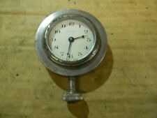 Vintage Waltham 8-Day Mechanical Car Clock Large Heavy Parts/Repair picture