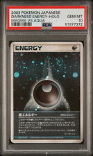 PSA 10 Darkness Energy-Holo Magma VS Aqua 2003 Japanese Pokemon Card Swirl picture