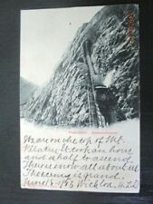 Mount Pilatus Railway Pilatusbahn Switzerland Cog Train RPPC Postcard 1913  picture