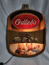 Vintage Ortlieb's Lighted Beer Sign 17 X 11 picture