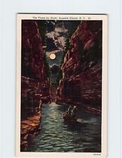 Postcard The Flume by Night, Ausable Chasm, New York picture