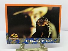 1993 TOPPS JURASSIC PARK Card - #21 Entombed By Time picture