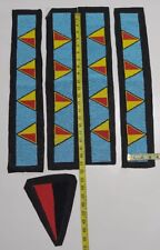 Handmade Old American Style Sioux Beadwork for Powwow War Shirts Legging BWD159 picture