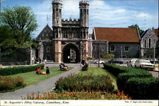 Canterbury Kent Co England St Augustine's Abbey Gateway 1983 vintage postcard picture