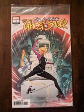 SPIDER-GWEN THE GHOST SPIDER #1 DAVID MARQUEZ SURPRISE VARIANT POLYBAGGED NM picture