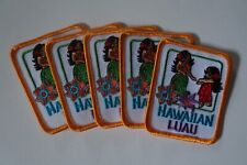 Hawaiian Luau Girl Scouts Youth Group Fun Patch Lot of 5 picture