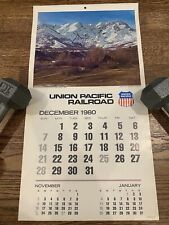 Lot Of 6 Vintage Union Pacific Railroad Calendars ‘74 ‘76 ‘77 ‘78 ‘79 ‘80 picture