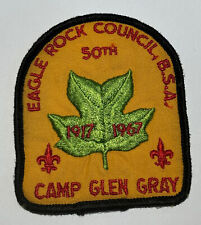 Glen Gray Reservation New Jersey 50th Anniversary Patch Boy Scout TK0 picture