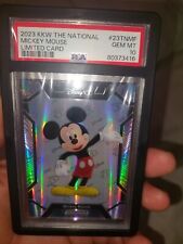 2023 KAKAWOW DISNEY 100 THE NATIONAL LIMITED MICKEY MOUSE 093/500 PSA 10 picture