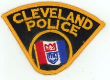OHIO OH CLEVELAND POLICE NICE SHOULDER PATCH SHERIFF OLD BUT NOT USED picture