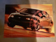 2001 Bullitt Mustang Poster - Original Large Format Ford Printing picture