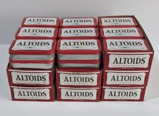 Lot 54 Peppermint Red Altoids Metal Tins 7 Boxes EMPTY Crafts Storage Projects picture
