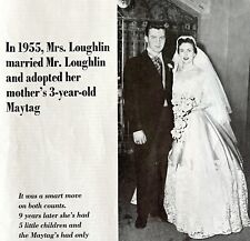 Maytag Washer Dryer Loughlin Marriage 1965 Advertisement Appliances DWII1 picture