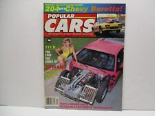 December 1988 Popular Cars Magazine Van Car Diesel  Parts Dodge Ford Chevy Truck picture
