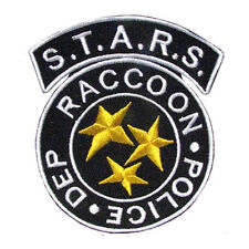 RESIDENT EVIL S.T.A.R.S. Raccoon Police [Hook Fastener PATCH] picture