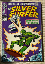 Marvel Comics Vintage Silver Surfer #2 Comic Book. Oct 2 1968 F/F+ ? picture