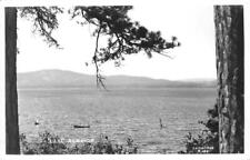 RPPC LAKE ALMANOR Plumas County California Eastman Photo c1940s Vintage Postcard picture