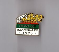 1993 Roland Garros Pin's / Dunlop Tires (Arthus Bertrand Signed Zamac) picture