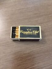 CANADIAN CLUB CLASSIC WHISKY STICK WOODEN MATCHES ADVERTISEMENT  picture
