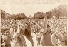 LG67 1970 AP Wire Photo TEXAS ANTI-VIETNAM WAR PROTEST AGAINST WAR IN CAMBODIA picture