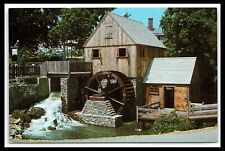 Town Brook Plymouth Mass Jenny Grist Mill Candlecraft Center Postcard 72   pc152 picture