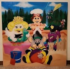 Chuck E Cheese Wall Art Large Acrylic Toddler Zone Sandbox Store Display 44