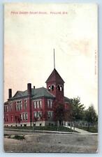 Philips Wisconsin WI Postcard Price County Court House Building 1909 Antique picture