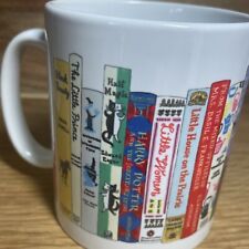 Classic Childrens Books Library Coffee Mug Reader Gift Cozy Kids bookworm 10oz picture