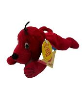 Clifford The Big Red Dog Beanie Plush Scholastic 8” VTG 1997 picture