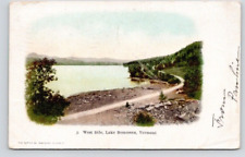 POSTCARD WEST SIDE  LAKE BOMOSEEN VERMONT - 1904 picture