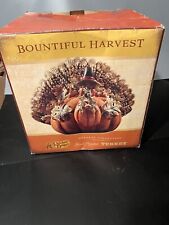 Cracker Barrel  Fall Harvest Collection Bountiful Harvest Turkey Centerpiece picture