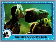 1982 Topps E.T. Movie Gertie's Goodbye Kiss #74 picture