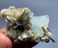 117 carat Top Quality Aquamarine With Mica Crystal Specimen From Pakistan picture