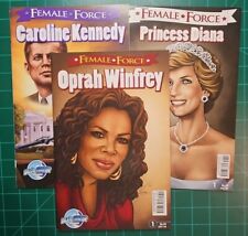 Female Force: Caroline Kennedy #1, Princess Diana #1, and Oprah Winfrey #1 picture