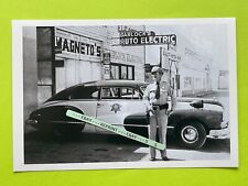 Found 4X6 PHOTO Old State Police Highway Patrol Vintage HUDSON HORNET ?? CAR picture