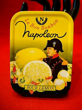 Vintage NAPOLEON Le Bon Bonbon TIN -Sour Lemon Drops from Belgium Nice Condition picture