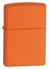 Zippo Windproof Orange Matte Lighter, 231, New In Box picture