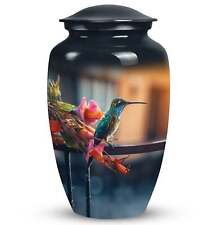 Balcony Hummingbird Unique Large Urns For Both Men And Women's Ashes picture