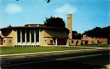 Church Blessed Sacraments Holyoke Massachusetts Postcard Dexter VTG UNP Vintage picture
